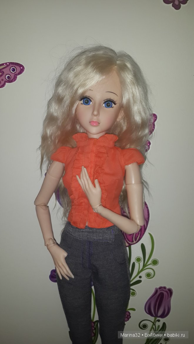 Очередное швейное безобразие)) кукла "Звезда подиума" (фото 6)