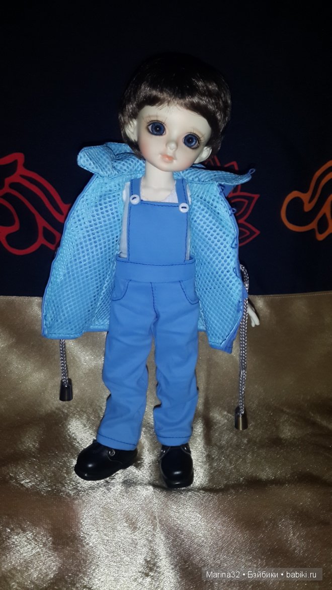 Куртка-ветровка для куклы своими руками (фото 2)