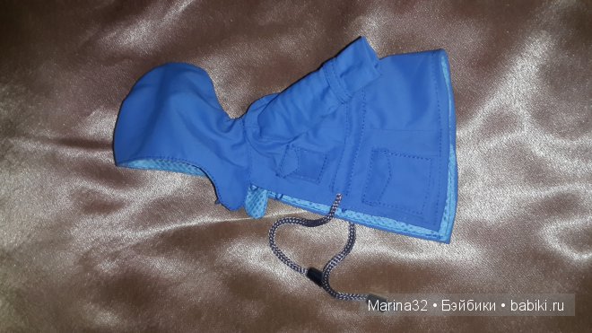 Куртка-ветровка для куклы своими руками (фото 9)