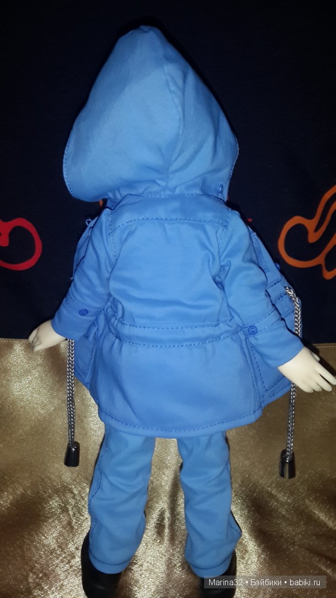 Куртка-ветровка для куклы своими руками (фото 3)