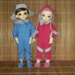 Лучшая одежда для деток-комбинезон! Ну, и ботинки с шапкой конечно же)))