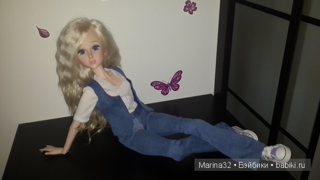 Вещь с историей: джинсы клёш. ("Звезда подиума" 60 см.)