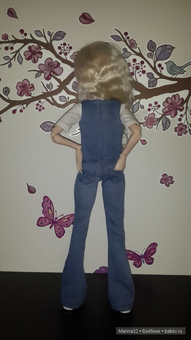 Вещь с историей: джинсы клёш. ("Звезда подиума" 60 см.) (фото 9)