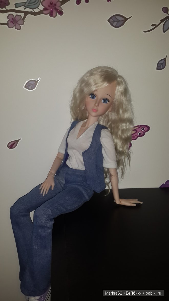 Вещь с историей: джинсы клёш. ("Звезда подиума" 60 см.)