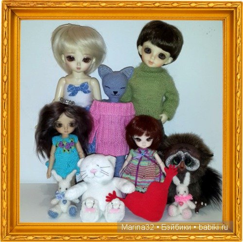 Кто в доме моем живет — Коллекции кукол BJD (БЖД): фото витрин