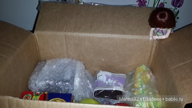 Как мы с Дашей посылочку собирали