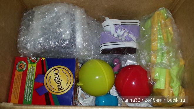 Как мы с Дашей посылочку собирали