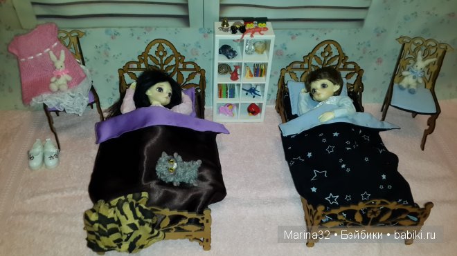 Небольшая спаленка для Евгении и Никиты - Honey Delf, Luts или подарки от друзей