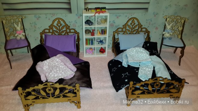 Небольшая спаленка для Евгении и Никиты - Honey Delf, Luts или подарки от друзей