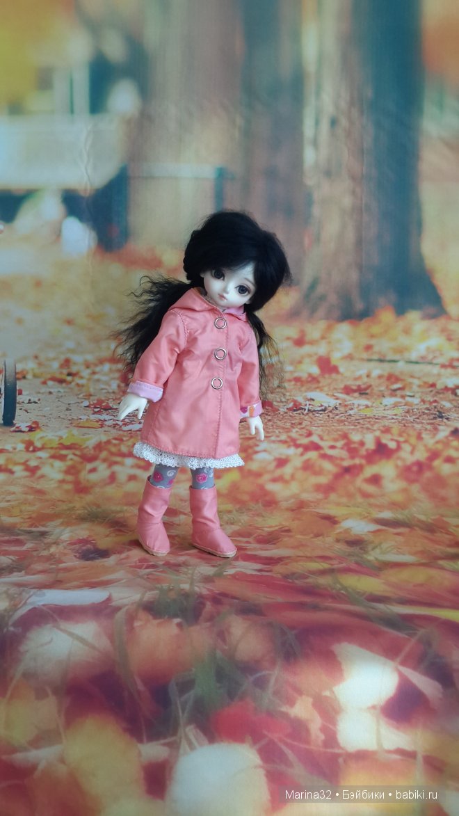 Плащик и сапожки для Евгении)) Новые парички для деток)) | Бэйбики Плащик и сапожки для Евгении)) Новые парички для деток)) (фото 2)