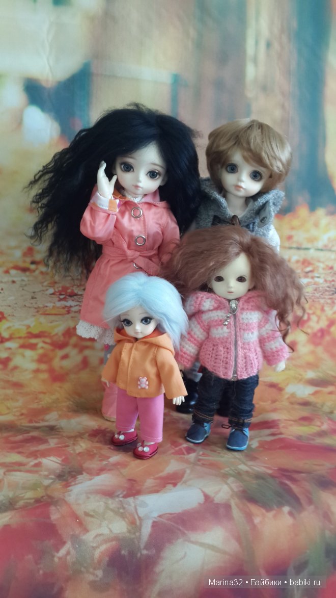 Плащик и сапожки для Евгении)) Новые парички для деток)) | Бэйбики Плащик и сапожки для Евгении)) Новые парички для деток))