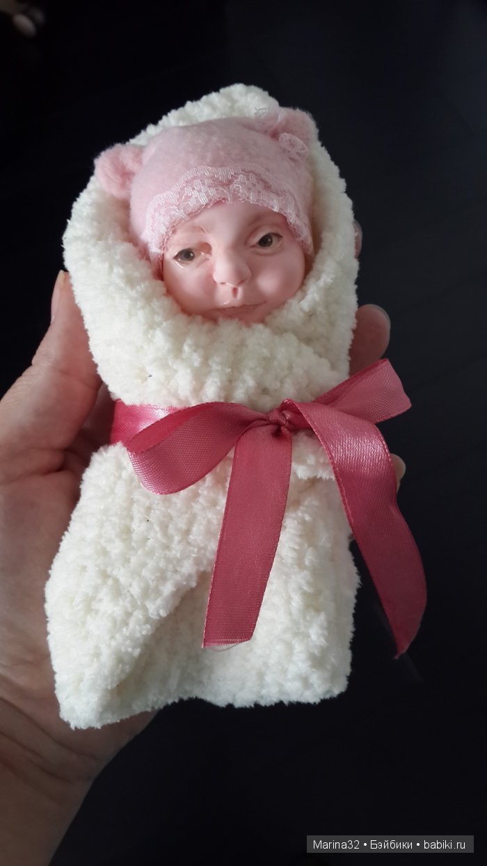 Нюсечка... Авторская малышка Лели Дубровиной