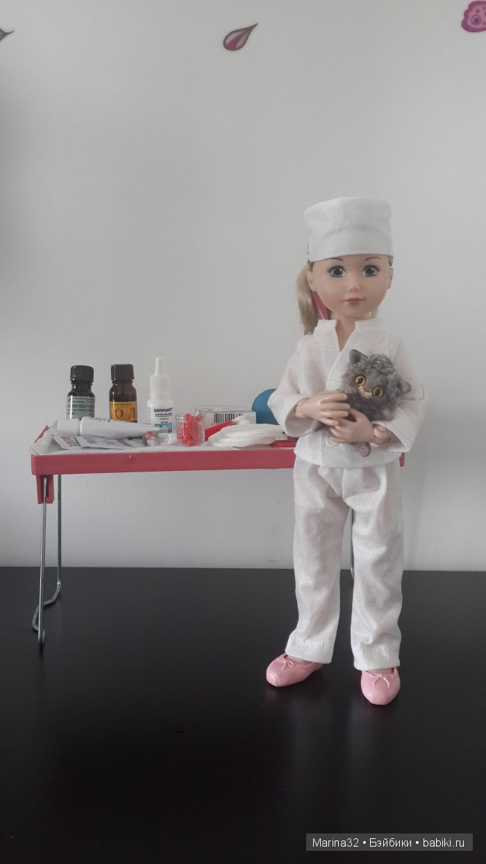 Аня-ветеринар. По следам конкурса "Кукла и питомец" (фото 10)