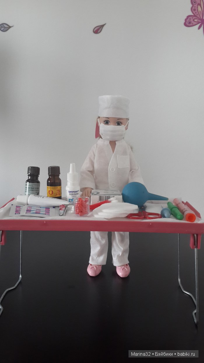 Аня-ветеринар. По следам конкурса "Кукла и питомец" (фото 9)