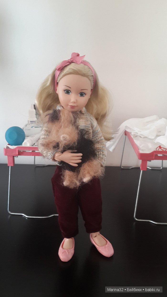 Аня-ветеринар. По следам конкурса "Кукла и питомец"