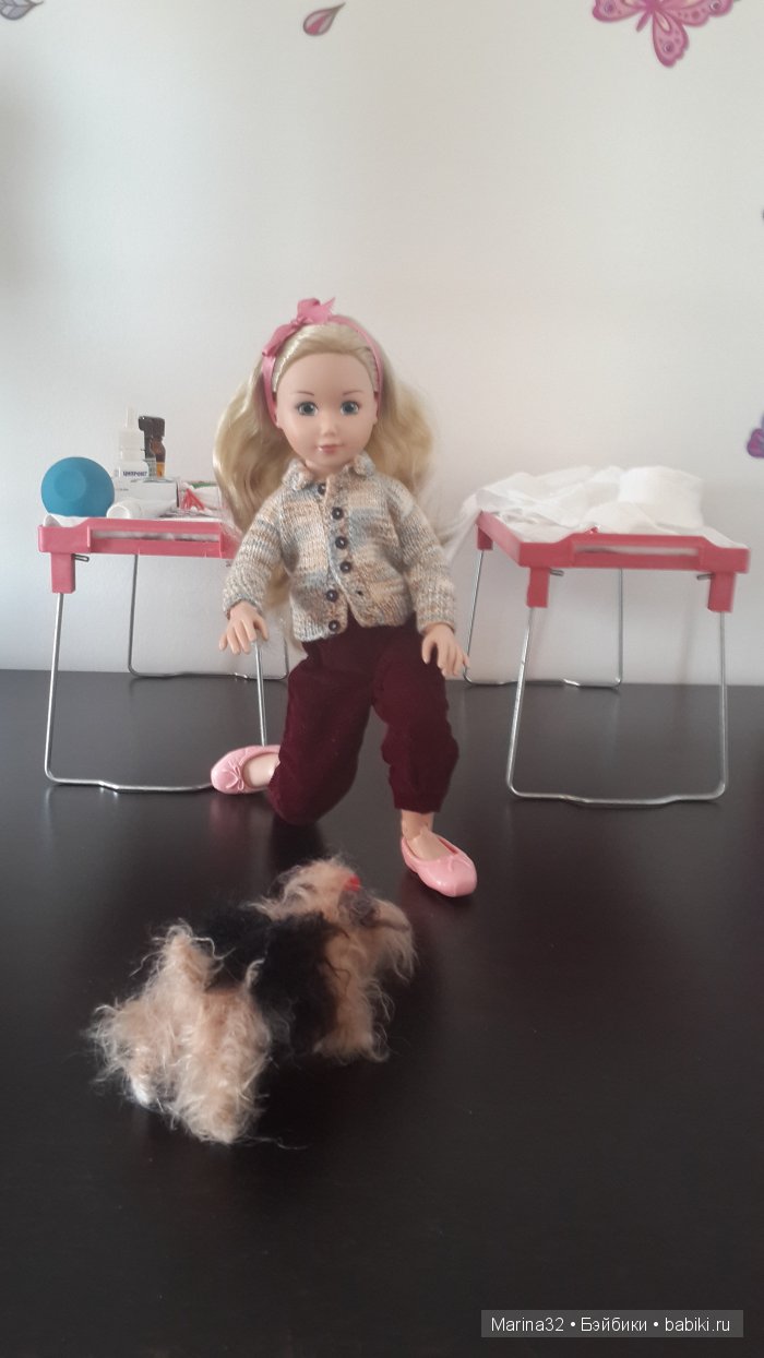 Аня-ветеринар. По следам конкурса "Кукла и питомец"
