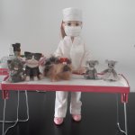 Аня-ветеринар. По следам конкурса "Кукла и питомец"