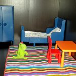Новинка ИКЕА! Набор игровой мебели-спальня для кукол