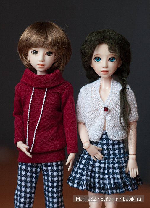 Он и она — Куклы и тела Obitsu (Обитсу): 1/6 (фото 10)