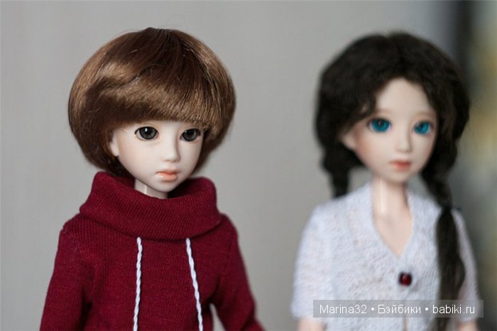 Он и она — Куклы и тела Obitsu (Обитсу): 1/6