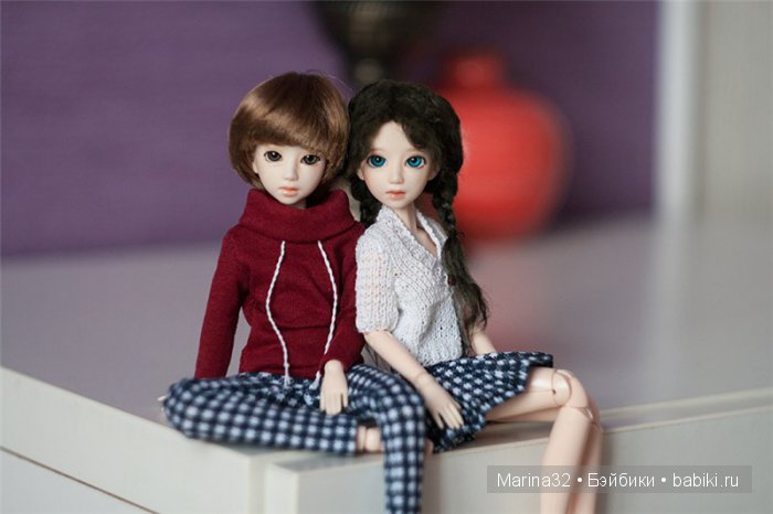 Он и она — Куклы и тела Obitsu (Обитсу): 1/6 (фото 2)