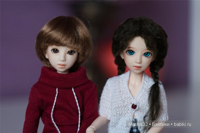 Он и она — Куклы и тела Obitsu (Обитсу): 1/6 (фото 4)