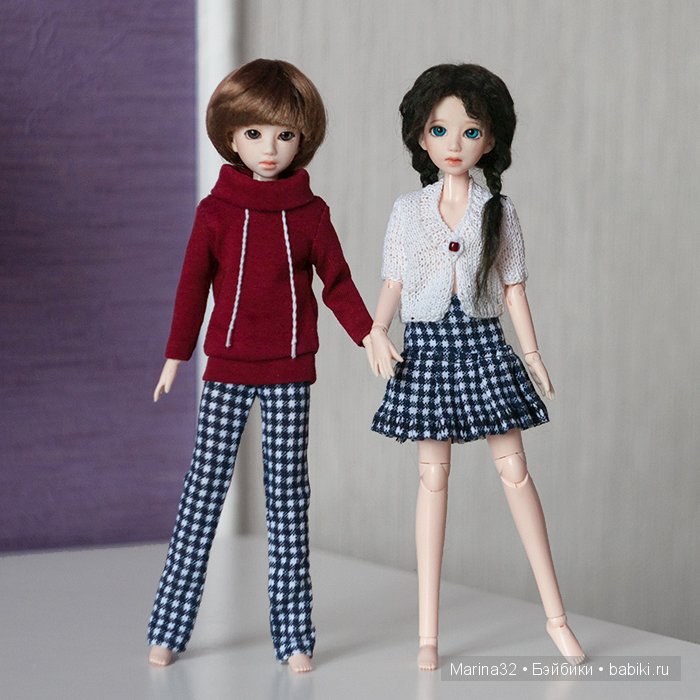 Он и она — Куклы и тела Obitsu (Обитсу): 1/6 (фото 7)