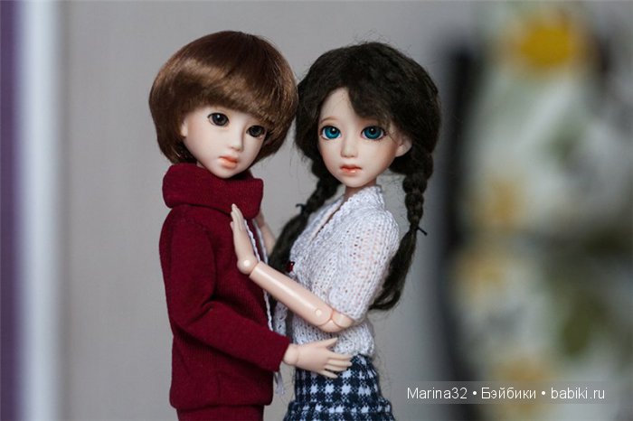 Он и она — Куклы и тела Obitsu (Обитсу): 1/6 (фото 3)