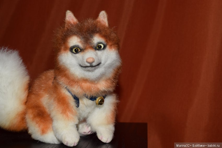 Сибирская хаски Лойт — Домашние фото авторских игрушек: Тедди (фото 3)