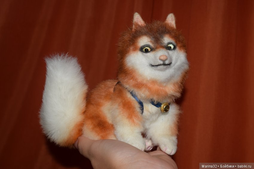 Сибирская хаски Лойт — Домашние фото авторских игрушек: Тедди (фото 5)