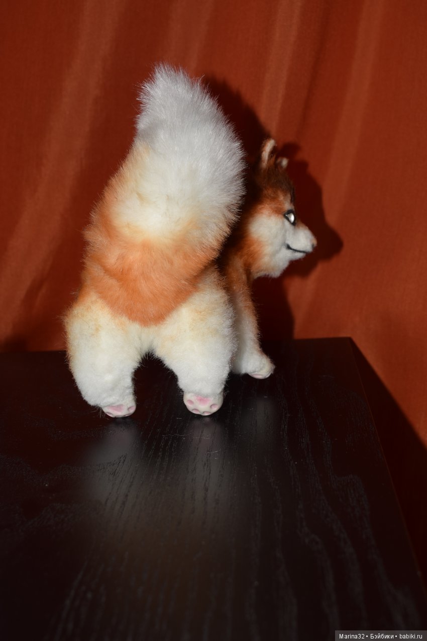 Сибирская хаски Лойт — Домашние фото авторских игрушек: Тедди (фото 7)