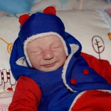 Теплый комплект для очаровательного малыша