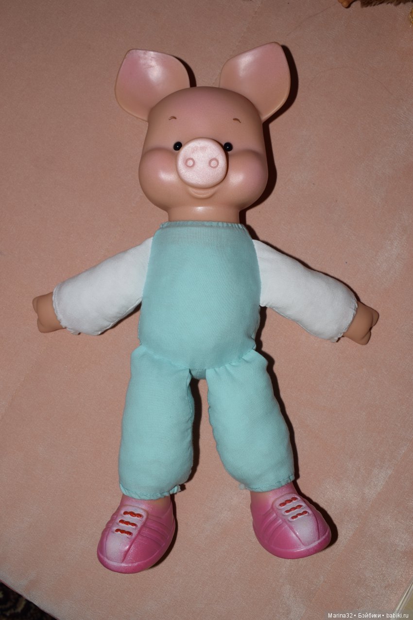 Обновленный поросёнок — Ремонт и реставрация кукол: тело (фото 8)