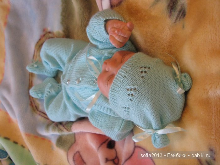 Ажурные костюмчики для куколок реборн (фото 7)