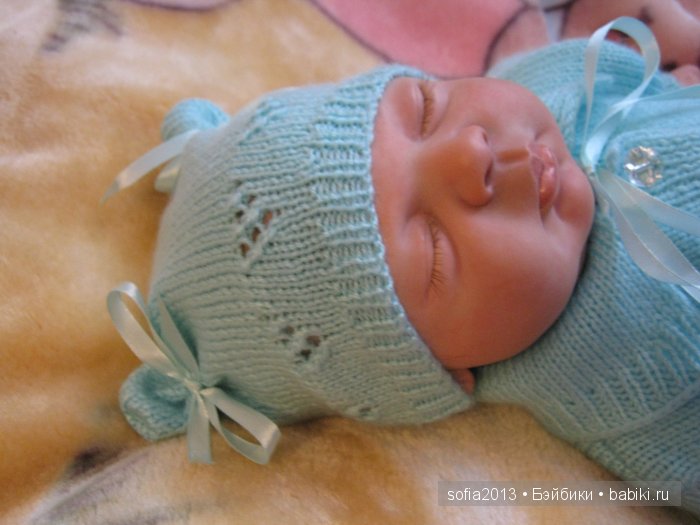 Ажурные костюмчики для куколок реборн (фото 10)