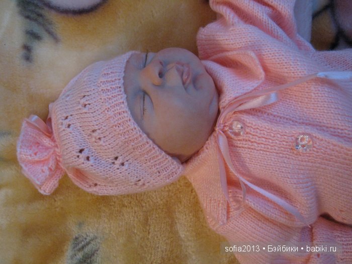 Ажурные костюмчики для куколок реборн (фото 6)