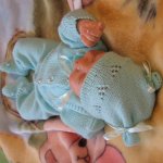 Ажурные костюмчики для куколок реборн