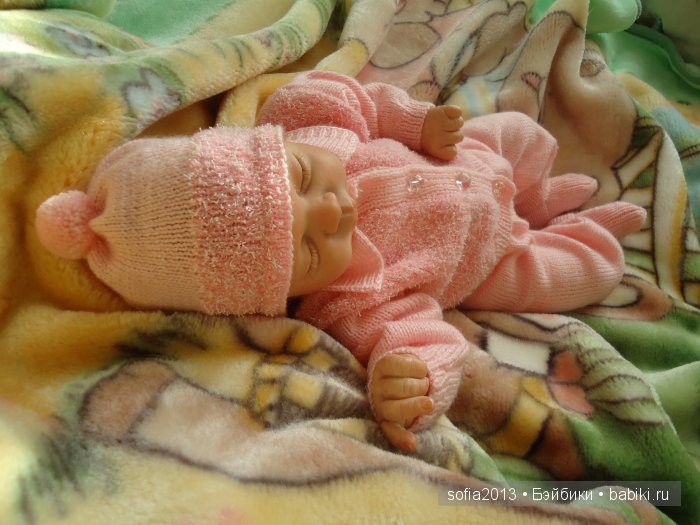 Вязаные авторские костюмчики-Розовые зефирки