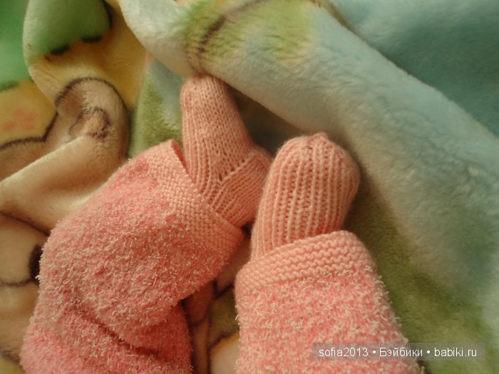 Вязаные авторские костюмчики-Розовые зефирки (фото 10)