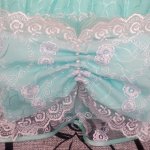 Бирюзовая нежность....или люлька для куколок