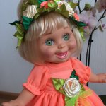 Принцесса Мия Galoob baby face и ее сестренка