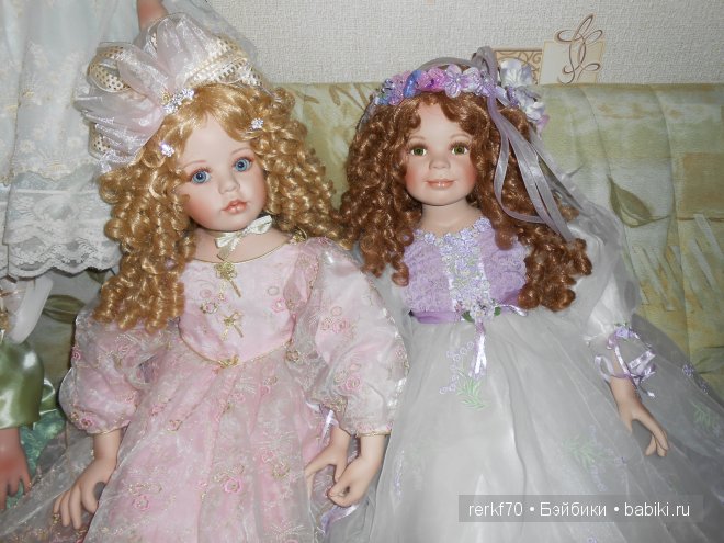 Моя небольшая коллекция фарфоровых кукол (фото 7)