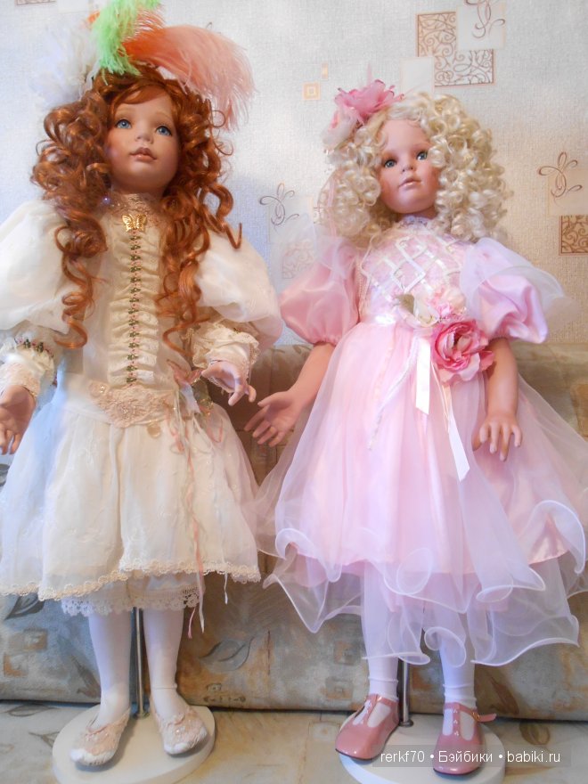 Моя небольшая коллекция фарфоровых кукол
