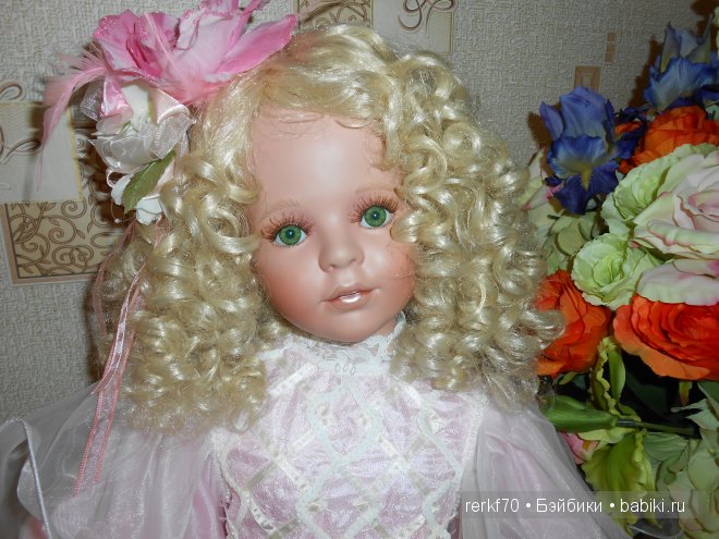 Моя небольшая коллекция фарфоровых кукол