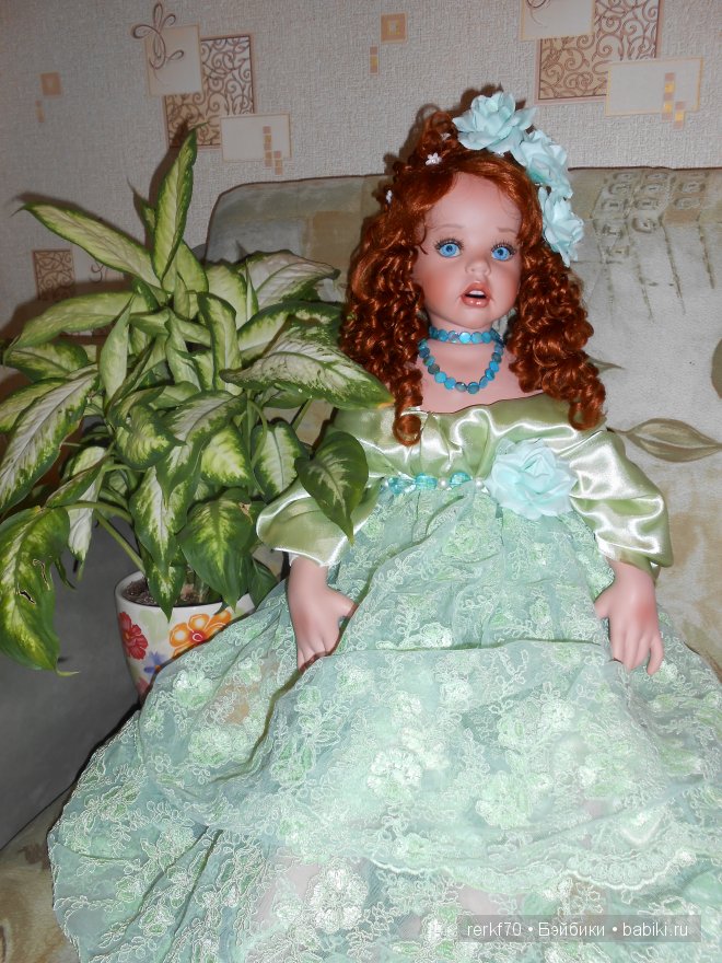 Моя небольшая коллекция фарфоровых кукол