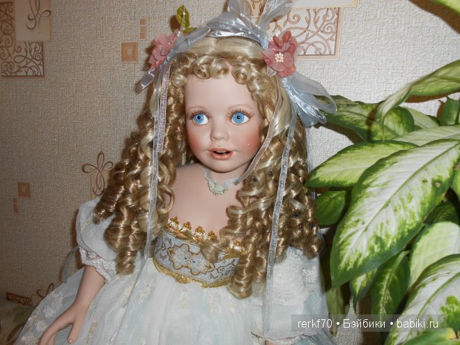 Моя небольшая коллекция фарфоровых кукол (фото 6)