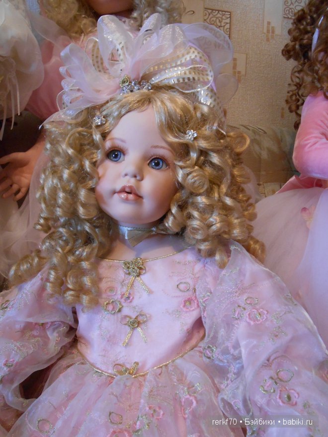 "Tee mit Barbara" от Donna Rubert, милое и очаровательное дитя Барбара, куколка ростом 96 см, выпуск 2003года/400штук