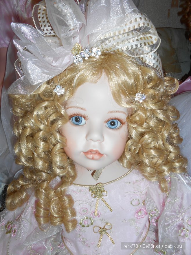 Моя небольшая коллекция фарфоровых кукол (фото 9)