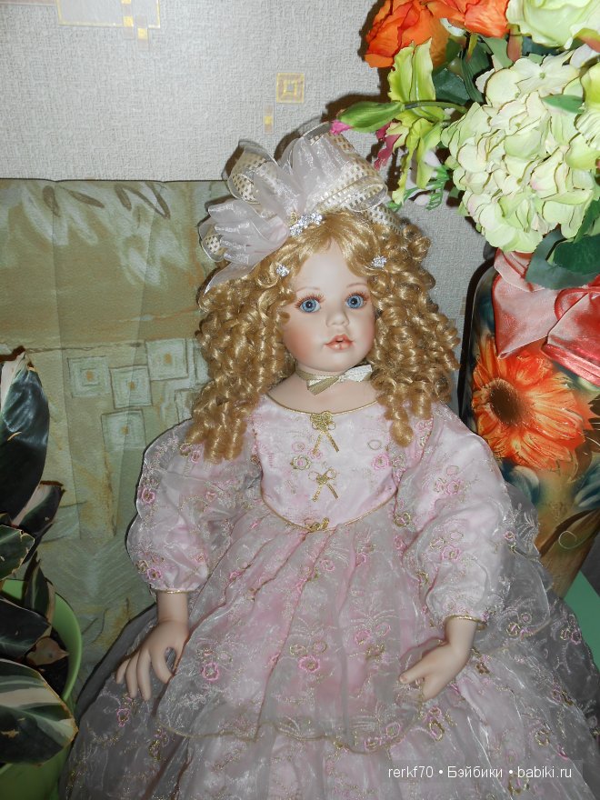 Моя небольшая коллекция фарфоровых кукол (фото 2)