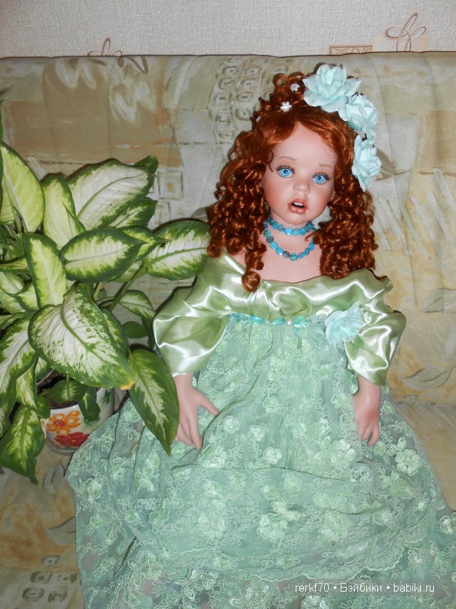 Моя небольшая коллекция фарфоровых кукол